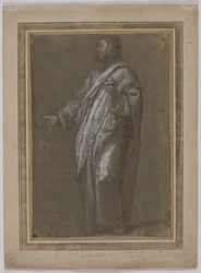 Staande mannelijke figuur, ca. 1610-1613