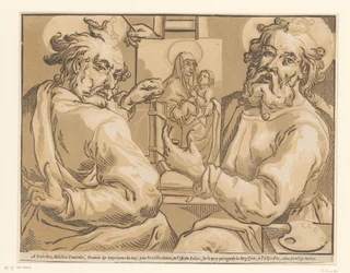 Evangelisten Marcus en Lucas