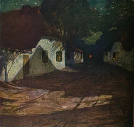 Een maanlichte nacht, ca. 1900, 1905