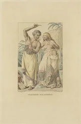 Bewoners van de Vrienden Eilanden (Tonga Archipel)