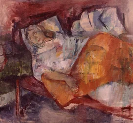 In bed
