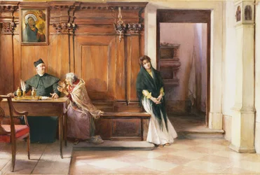 Een Geestelijke Interventie, 1897