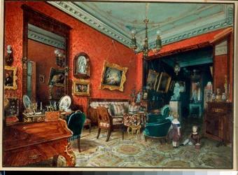 De woonkamer