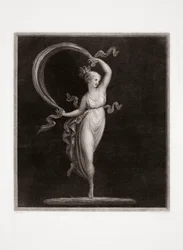 Dansen. Gegraveerd door Luigi Cunego. Ontwerp door Antonio Canova