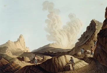 Stromboli-eiland, krater