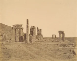 Persepolis, W: voor restauratie, 1840s-60s