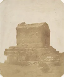 Tombe de Ciro a Morgab, 1858