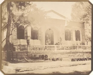 Zerghiandeh. Landhuis van de Russische minister, Teheran