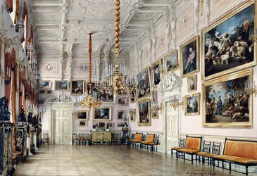 De Danszaal in het Huis van Graaf Bezborodko, St. Petersburg, 1849