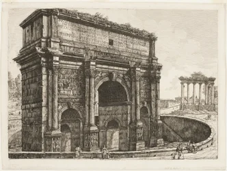 De boog van Septimus Severus