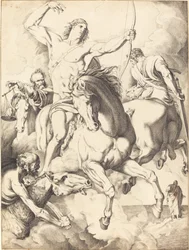 Vidi, quod aperuisset agnus... (De Vier Ruiters van de Apocalyps)