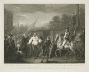Lodewijk XVI bij het schavot