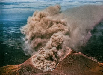 Momotombo-vulkaan in Nicaragua