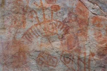 Pictografie, Faical, San Ignacio, Cajamarca, Peru, 2015