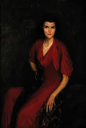De rode jurk