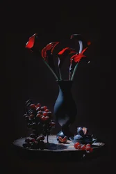 Elegante rode calla