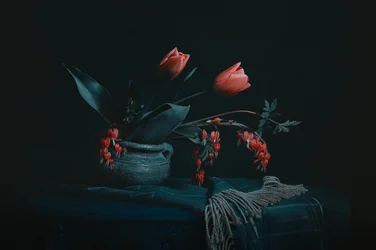Sfeervol bloemstilleven