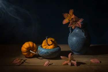 Rustiek herfststilleven