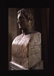 Alexander de Grote (356-323 v.Chr.) (marmer)
