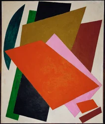 Compositie (olieverf op doek)