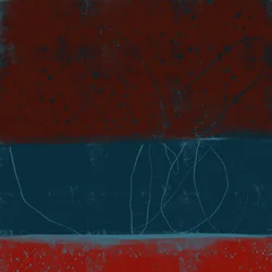 Abstracte lijnen in kleurblokken