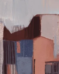 Abstracte stedelijke vormen