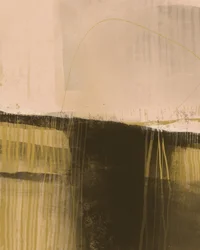 Aards, abstract landschap