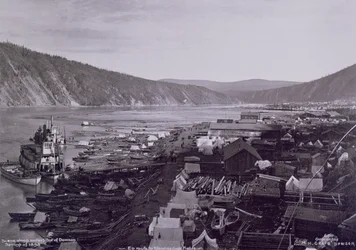 Dawson City in de Lente