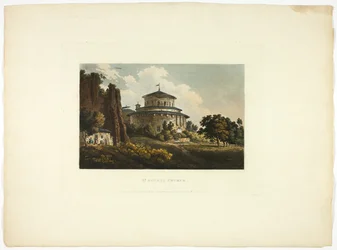 St. Agneskerk, plaat acht van de Ruïnes van Rome