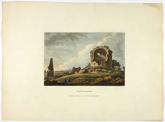 Tempel van de Hoop, plaat vierentwintig van de Ruïnes van Rome