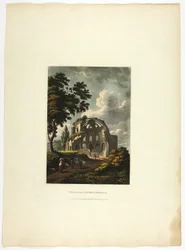 Tempel van Minerva Medica, plaat vijfentwintig van de Ruïnes van Rome