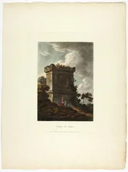 Graf van Nero, plaat 7 uit de Ruïnes van Rome