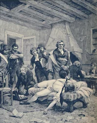 De dood van Pichegru, 1804, 1896