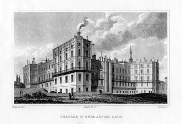 Chateau de Saint Germain en Laye, Parijs, c1830