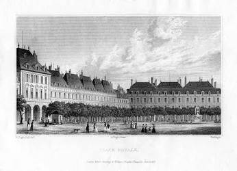 Place Royal, Parijs, 1830
