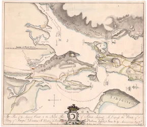 Een plan van Rhode Island door Seix