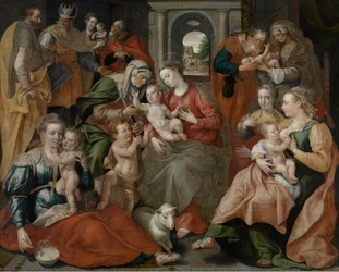 De familie van Sint Anna