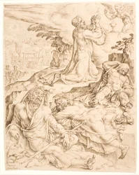 Christus op de Olijfberg