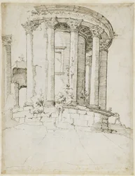 Ronde tempel in Tivoli