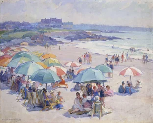 Een Middag op het Strand