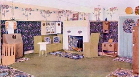 Ontwerp voor de Tekenzaal in Falkewood, c.1906