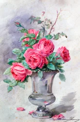 Vaas met bloemen