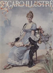 Meibloemen. Omslag van Le Figaro Illustre, mei 1894