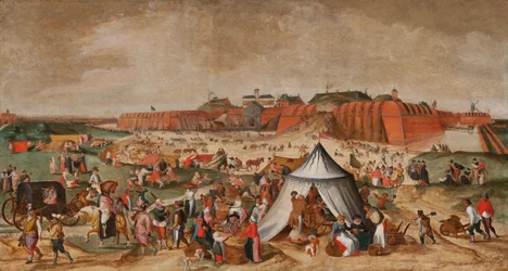 Sloop van de Citadel van Antwerpen, eind 16e eeuw