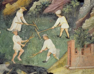 Hooien in de maand juni (detail)