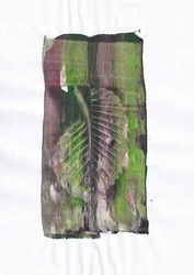 Aardse bladafdruk