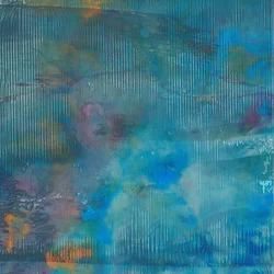 Etherisch blauwe textuur