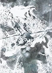 Etherisch wintergebladerte