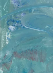 Vloeibaar blauw abstract