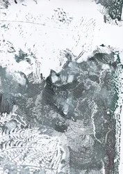 Sfeervol winters abstract